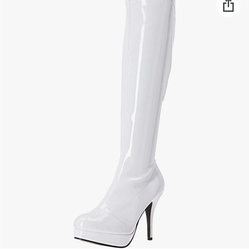 White Go Go Boots